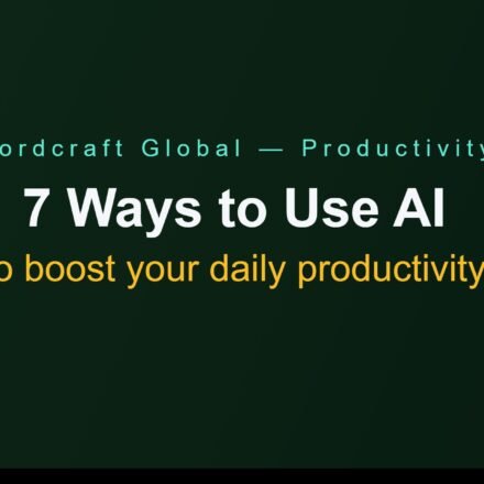 : 7 ways to use AI to boost productivity in 2026