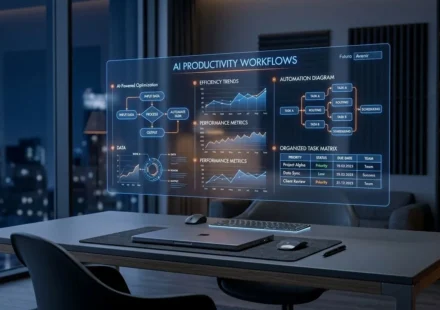 The 2026 AI Productivity Blueprint workflows and automation dashboard