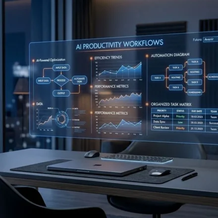 The 2026 AI Productivity Blueprint workflows and automation dashboard