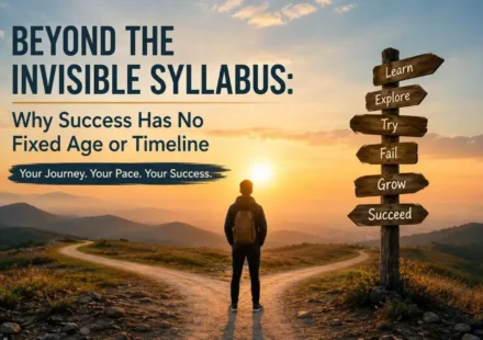 success has no timeline beyond the invisible syllabus