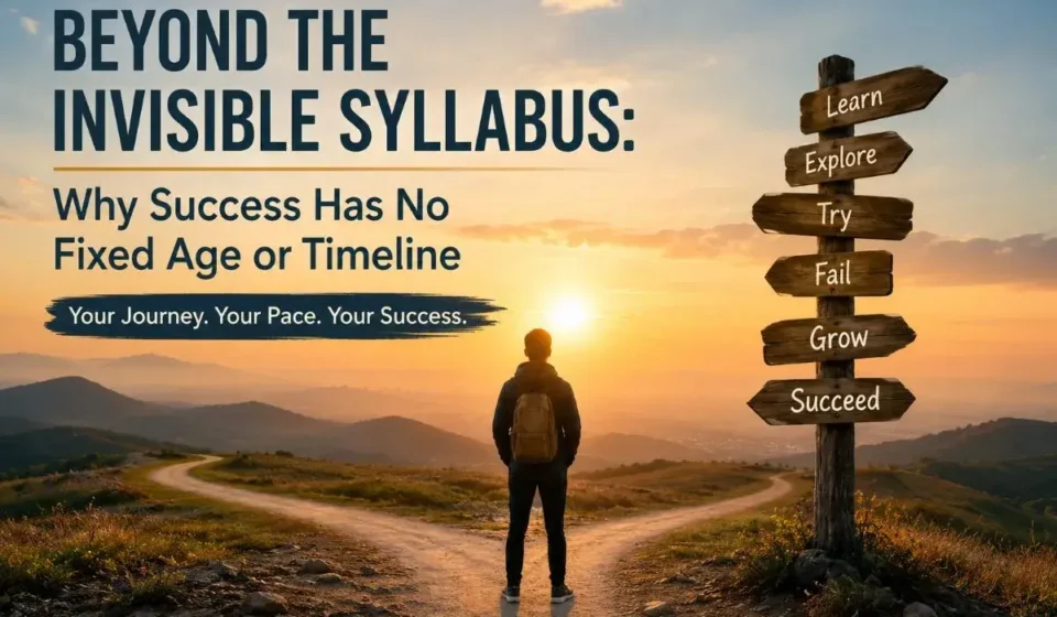 Beyond the Invisible Syllabus: Why Success Has No Fixed Age or Timeline success has no timeline beyond the invisible syllabus